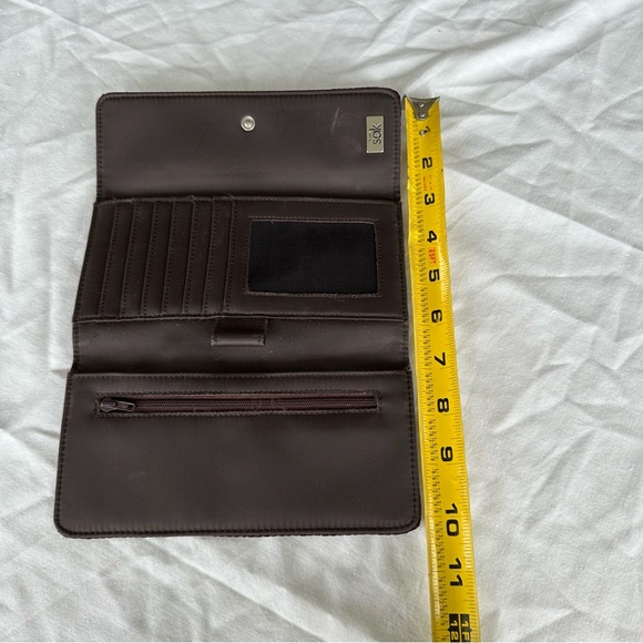 The Sak Brown Crochet Wallet with Brown Interior - Picture 7 of 7